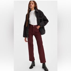 Levi’s rib cage straight corduroys